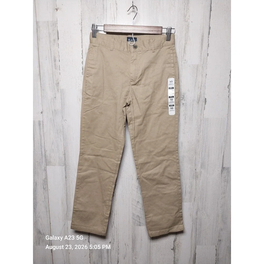 Children's Place Beige Chino Pants Size 10
